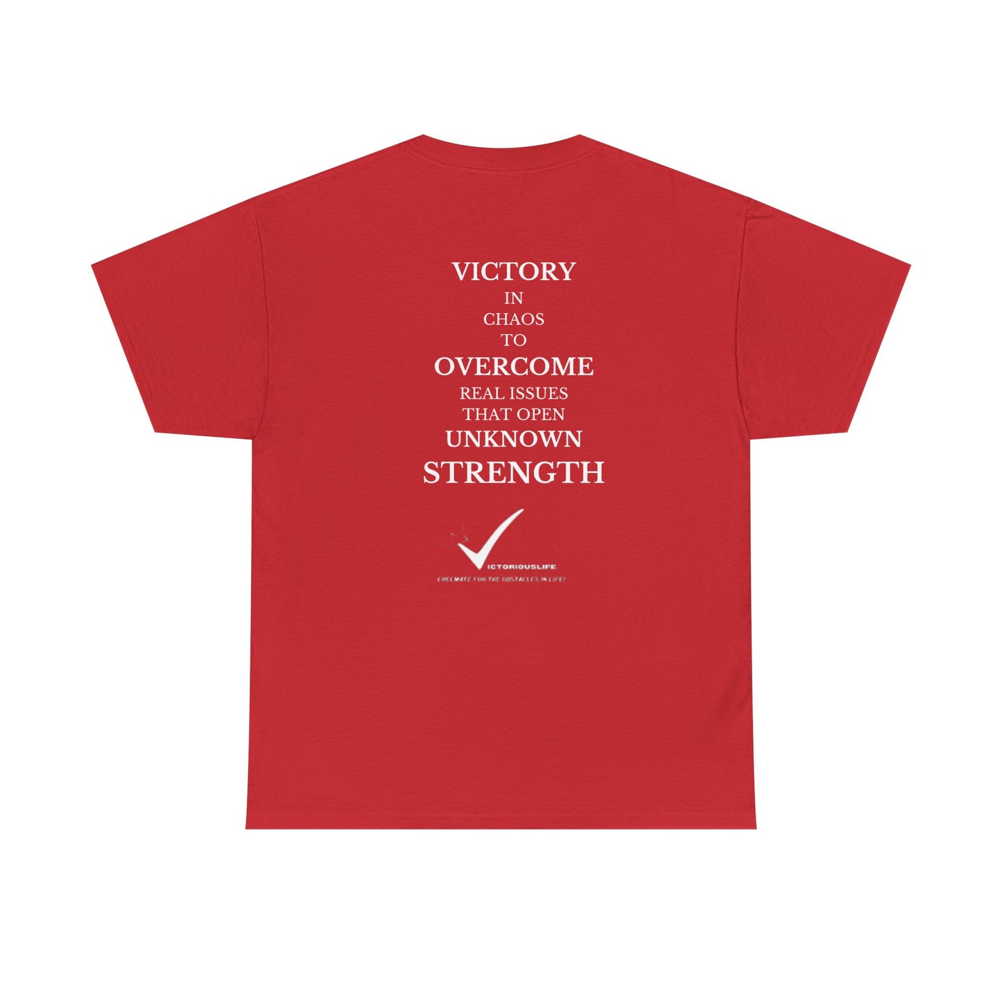 Victorious Life Unisex Tee, Motivation T-Shirt for Overcoming, Represent Victory, Inspirational Shirt, Empowerment Tee, Positive Vibes