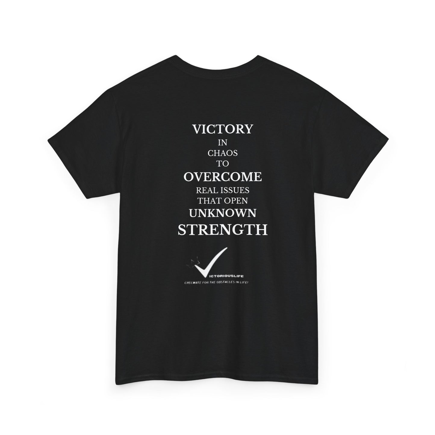 Victorious Life Unisex Tee, Motivation T-Shirt for Overcoming, Represent Victory, Inspirational Shirt, Empowerment Tee, Positive Vibes