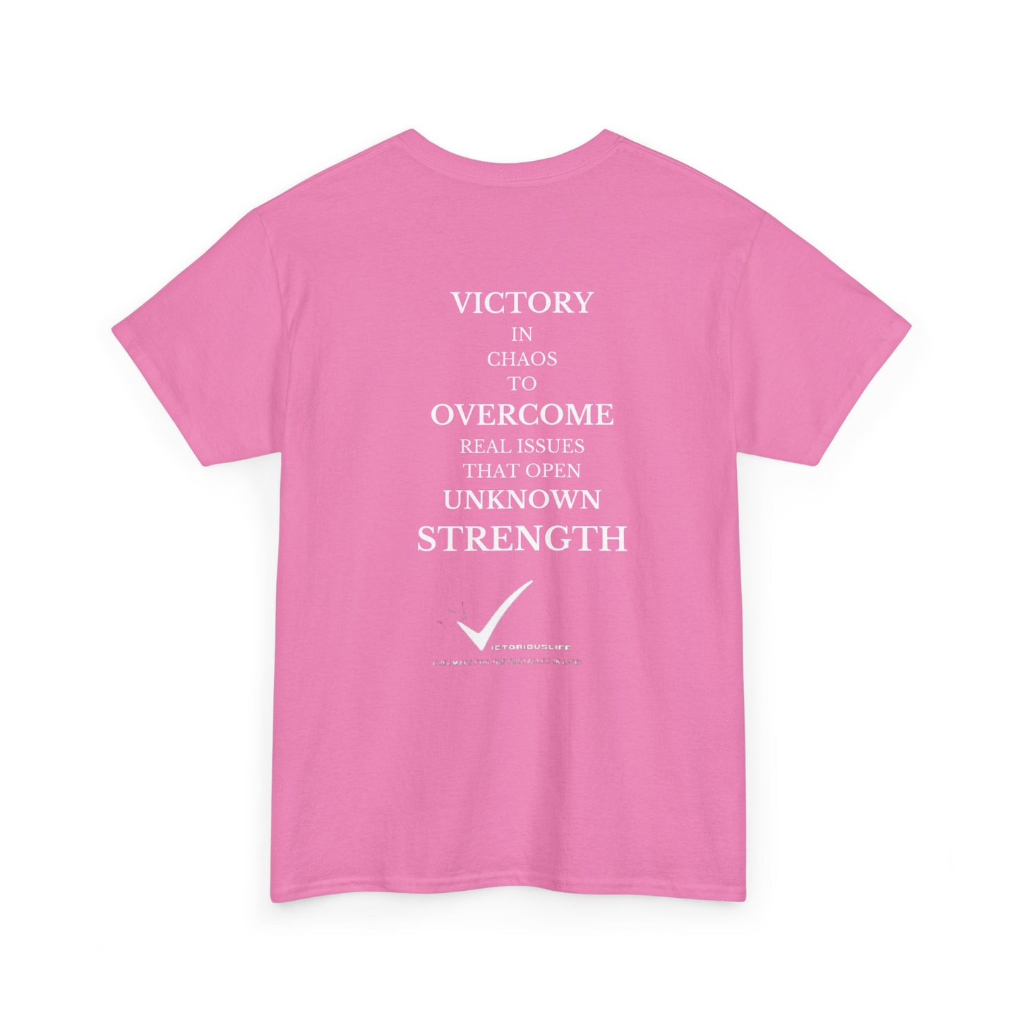 Victorious Life Unisex Tee, Motivation T-Shirt for Overcoming, Represent Victory, Inspirational Shirt, Empowerment Tee, Positive Vibes