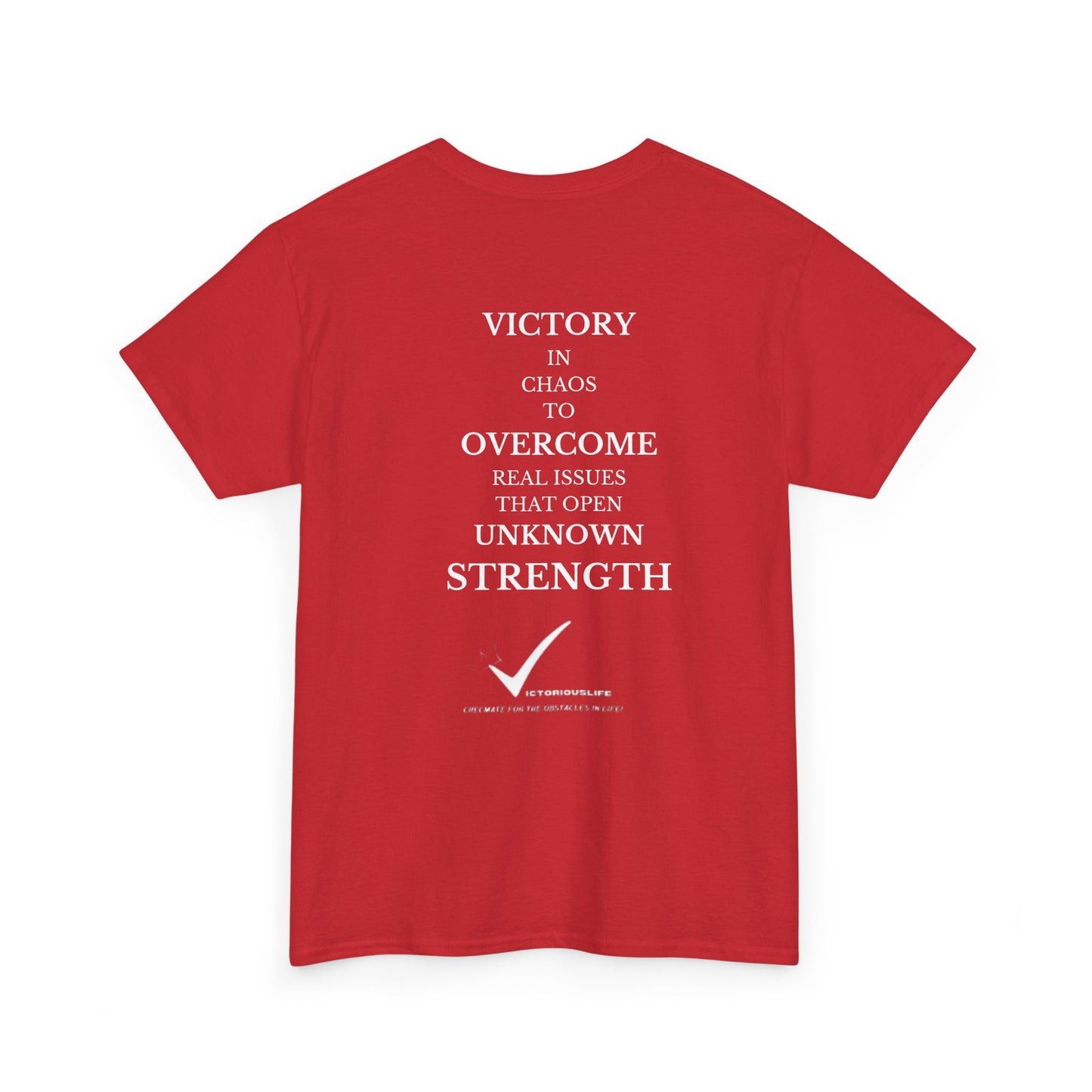 Victorious Life Unisex Tee, Motivation T-Shirt for Overcoming, Represent Victory, Inspirational Shirt, Empowerment Tee, Positive Vibes