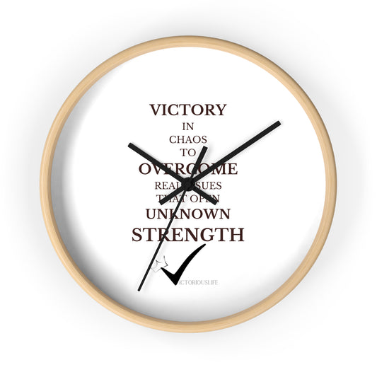 VictoriousLife Wall Clock