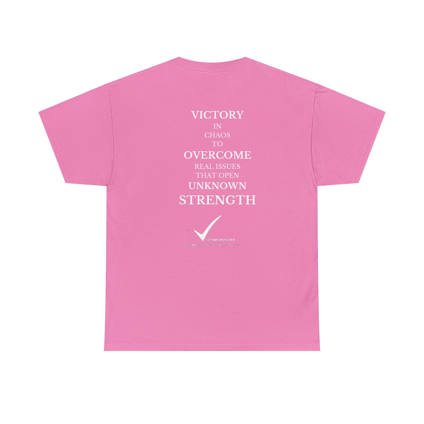 Victorious Life Unisex Tee, Motivation T-Shirt for Overcoming, Represent Victory, Inspirational Shirt, Empowerment Tee, Positive Vibes