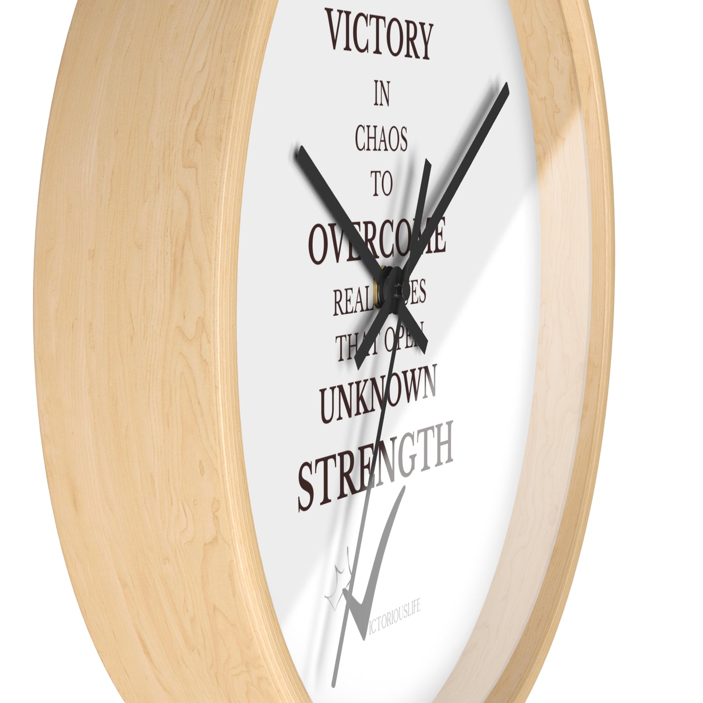 VictoriousLife Wall Clock
