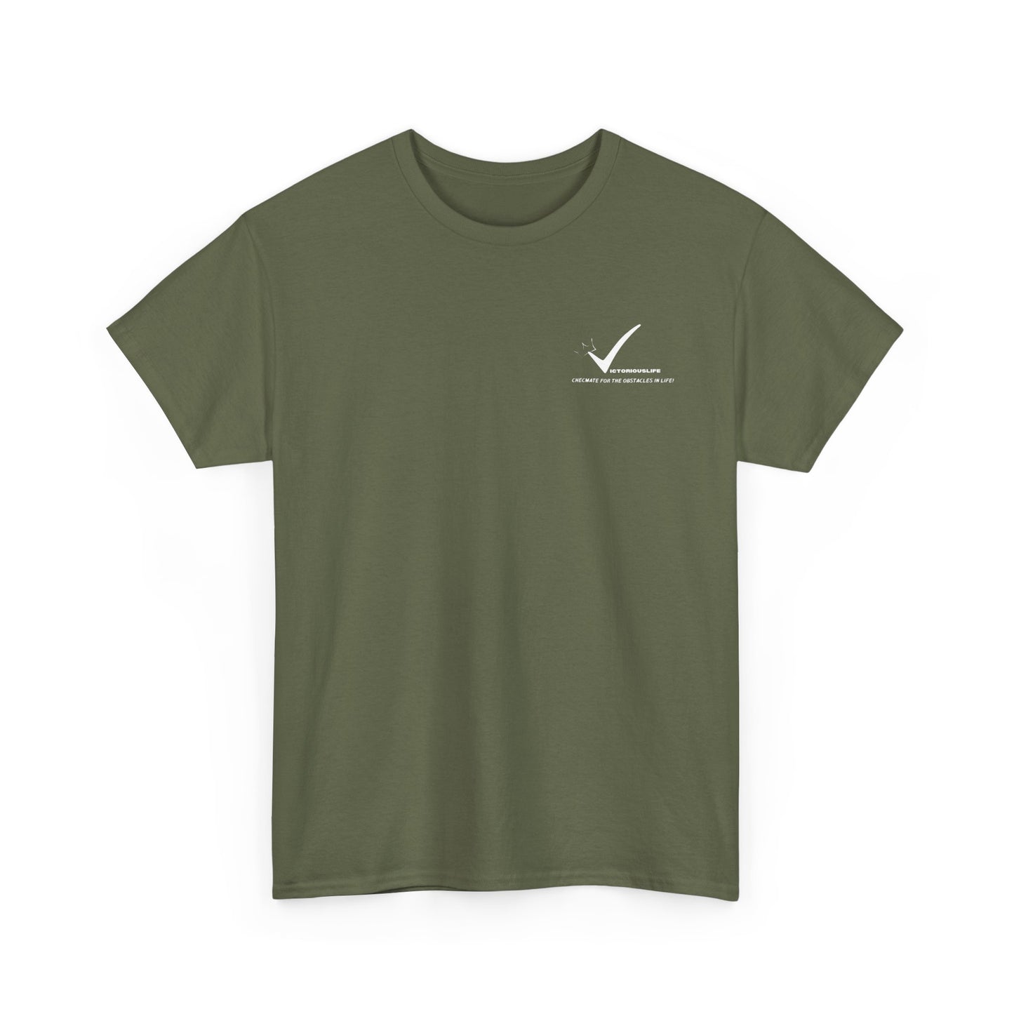 Victorious Life Unisex Tee, Motivation T-Shirt for Overcoming, Represent Victory, Inspirational Shirt, Empowerment Tee, Positive Vibes