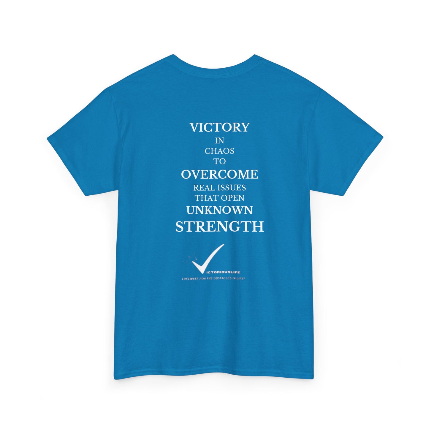 Victorious Life Unisex Tee, Motivation T-Shirt for Overcoming, Represent Victory, Inspirational Shirt, Empowerment Tee, Positive Vibes